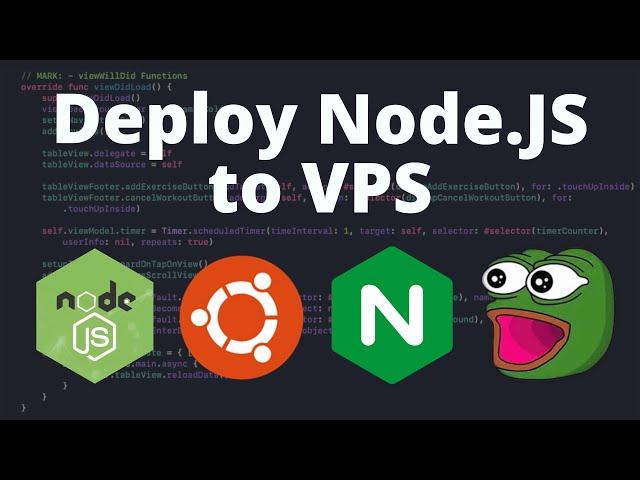 How to Deploy a Node.js App to Digital Ocean (Nginx, Ubuntu)