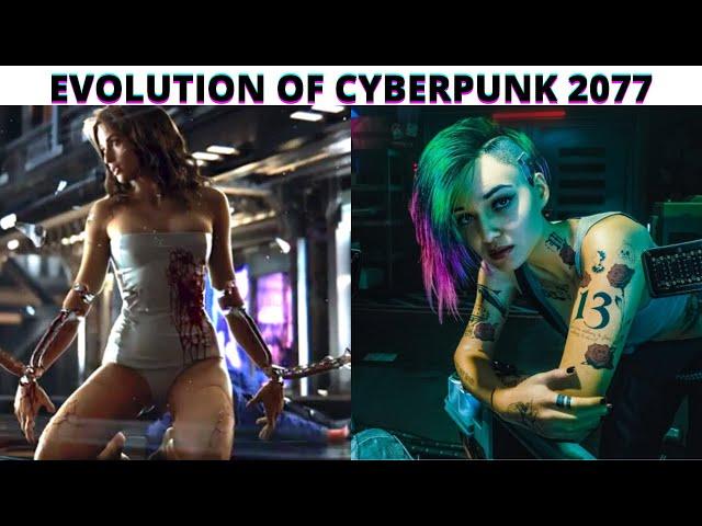 Evolution of Cyberpunk 2077 [2012 - 2020]  video by thewalktroughvers