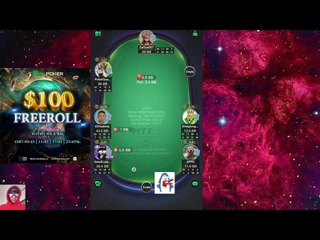 [Live] Poker Tournament KKPoker  08/12/24 EP41