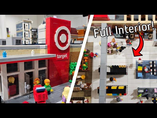 I Built A HUGE LEGO Target...