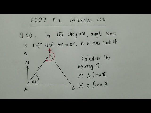 Bearing 2022 Paper 1, ECZ Internal