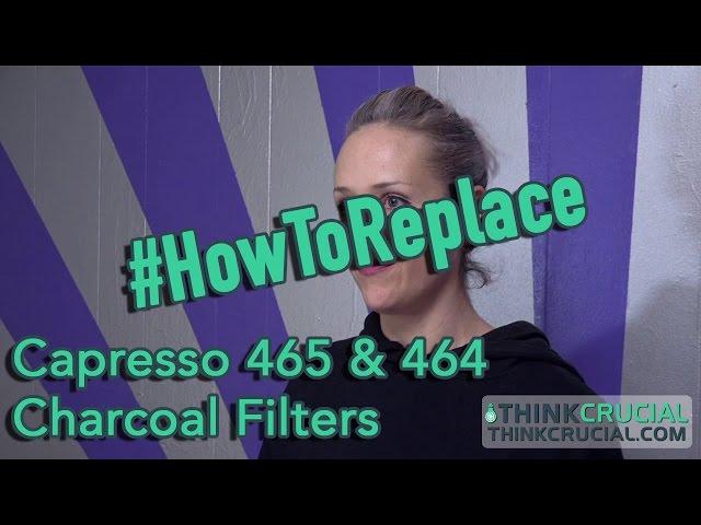 Replacing Your Capresso 465 & 464 Charcoal Filters For CoffeeTeam TS & GS