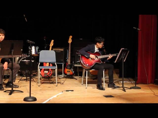 Chul Woo Park performs a song from the movie "Howl's Moving Castle"