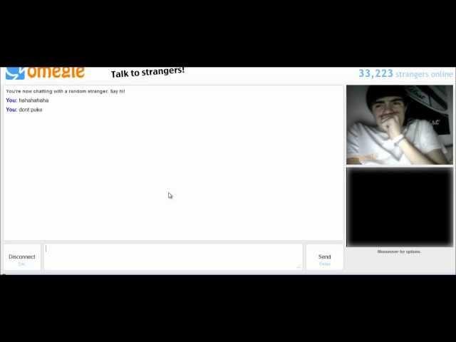 Omegle - shocking reactions #27 (gagging)