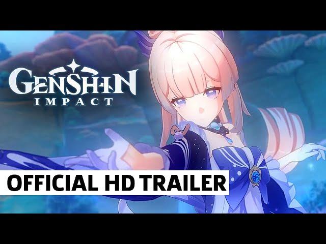 Genshin Impact Sangonomiya Kokomi Character Demo Trailer