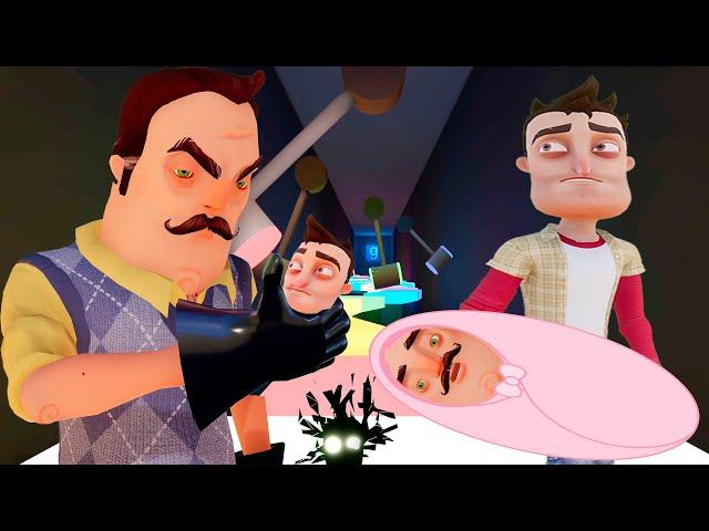 ПРИВЕТ СОСЕД ВЫЗВАЛ МЕНЯ НА ИСПЫТАНИЯ!ИГРА HELLO NEIGHBOR 2 ГАРРИС МОД!GARRY'S MOD!ШОУ ХРИПЛЫХ!GMOD!