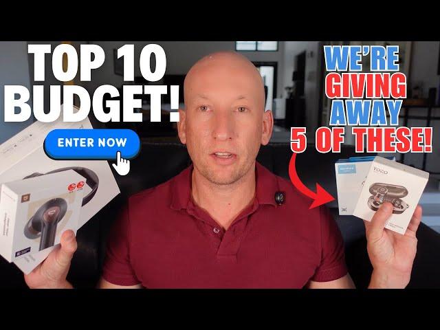 Top Earbuds & Headphones Under $50 + 5 Product Giveaway | Best Budget Picks!