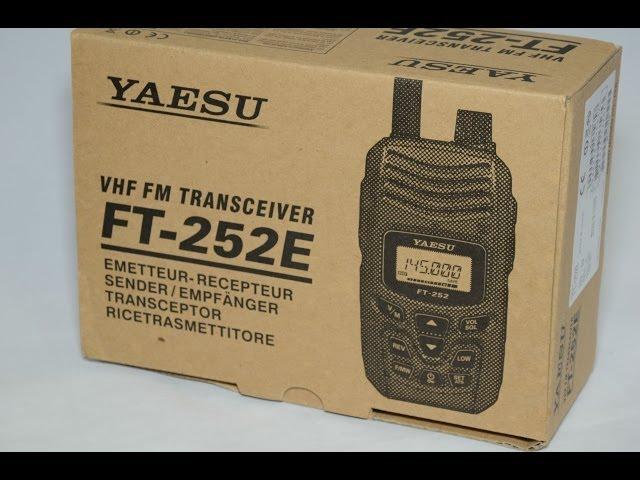 Yaesu FT-252E 2m VHF Ham Radio Review
