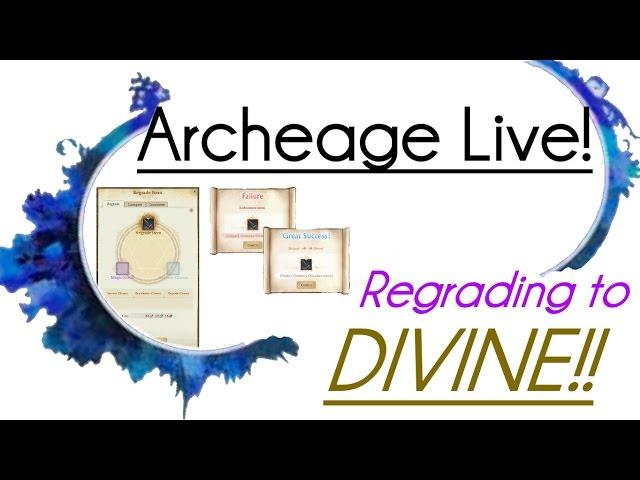 Archeage Live! - Regrading Obsidian