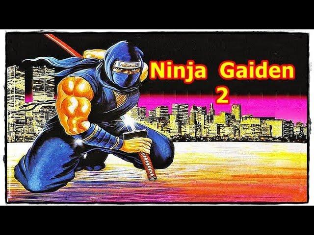 Ninja Gaiden 2: The Dark Sword of Chaos - NES (Денди). Ниндзя Гайден 2: Тёмный меч Хаоса.