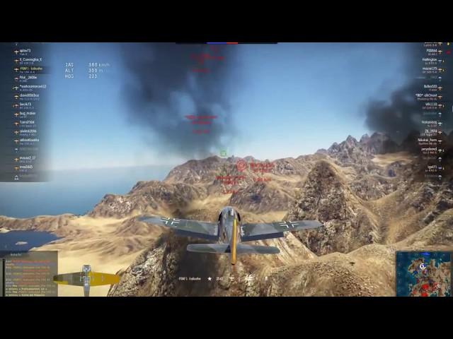 Gameplay war thunder :fraf1 kobushe