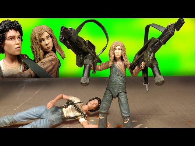 NECA Aliens Ripley and Newt Action Figure 2-Pack Review