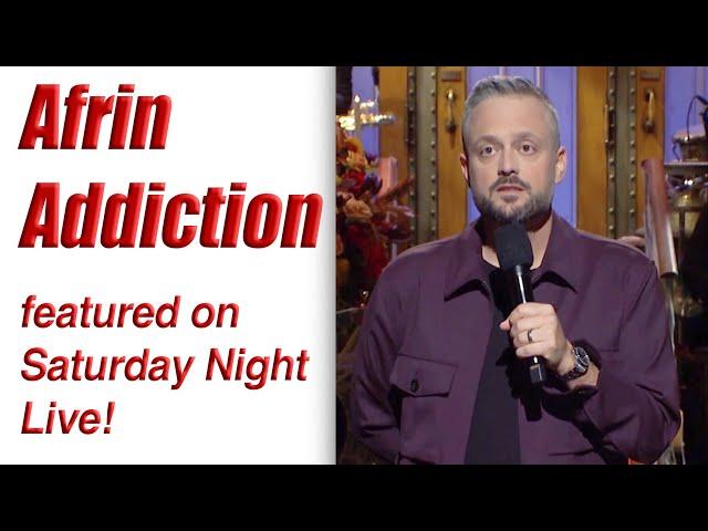 Afrin addiction takes center stage on Saturday Night Live! #afrin #snl #natebargatze