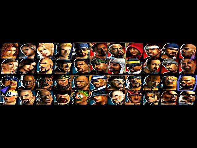 Def Jam Vendetta All Character Intros 100%