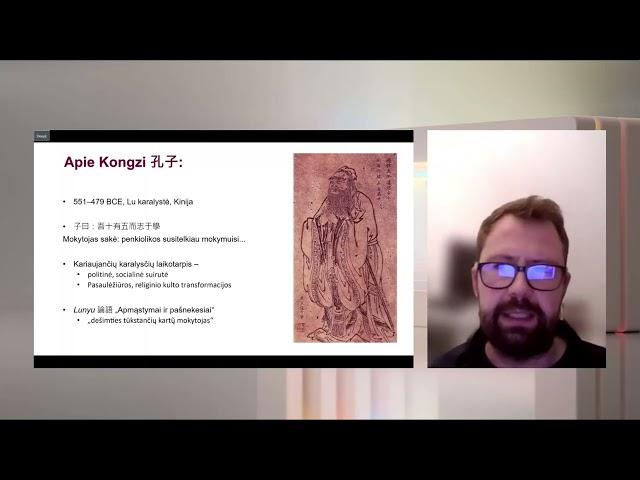 "Konfucijus - Mokytojas" 2024-09-12 doc. dr. Vyčio Siliaus vieša paskaita