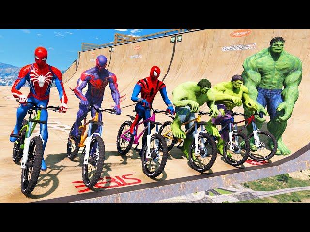 GTA 5 SPIDERMAN Ragdolls Compilation  (Euphoria Physcis Showcase)