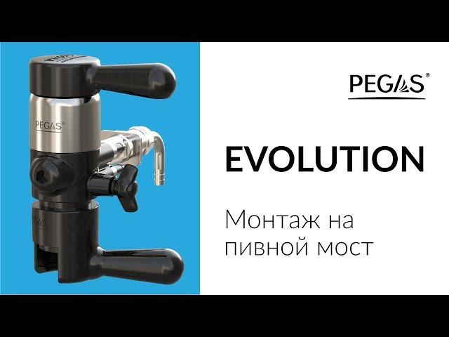 PEGAS Evolution монтаж на пивной мост