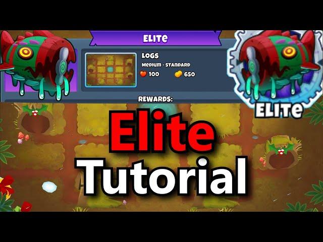 BTD6 Bloonarius Elite Tutorial || Only 2 Paragons + Minimum Monkey Knowledge || Logs