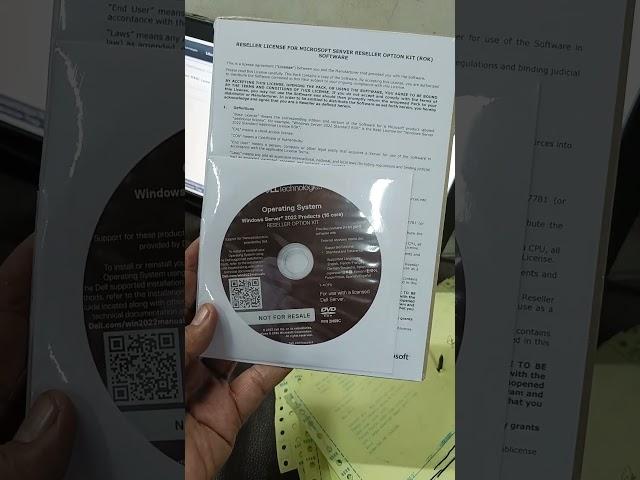 Install windows server Dell