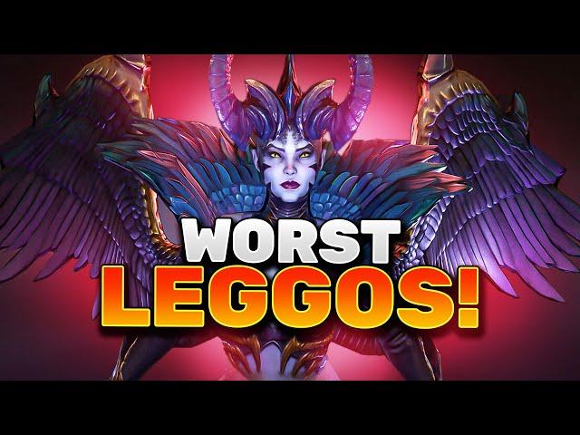 The WORST LEGENDARY Champ in EVERY FACTION! (AVOID!)