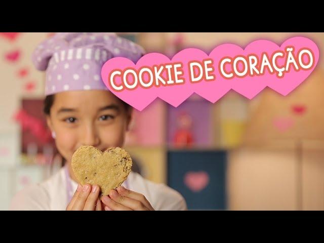 FAZENDO COOKIE DE CORAÇÃO COM A NINA VANGELINO  MUNDO DA MENINA