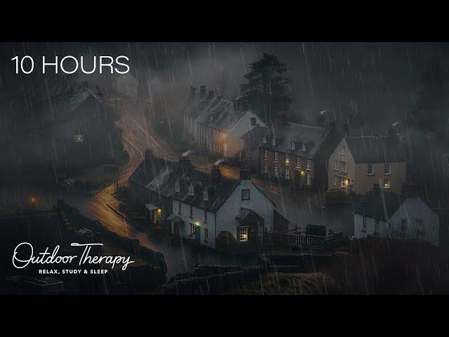 Thunderstorm in the Scottish Highlands | Relaxing Thunder & Rainstorm Ambience | 10 HOURS