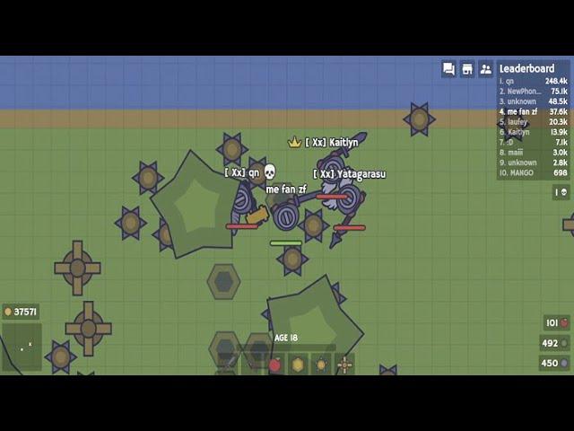 AE86 VS. TEAMS OF HACKERS - *Solo Combat* (MooMoo.io Best Hacks)