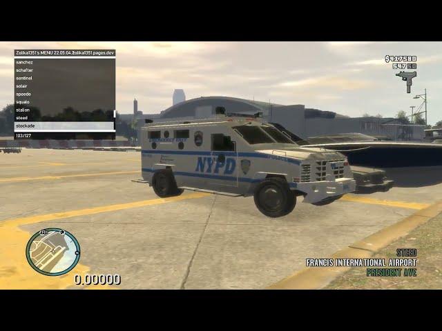GTA IV most cars modded