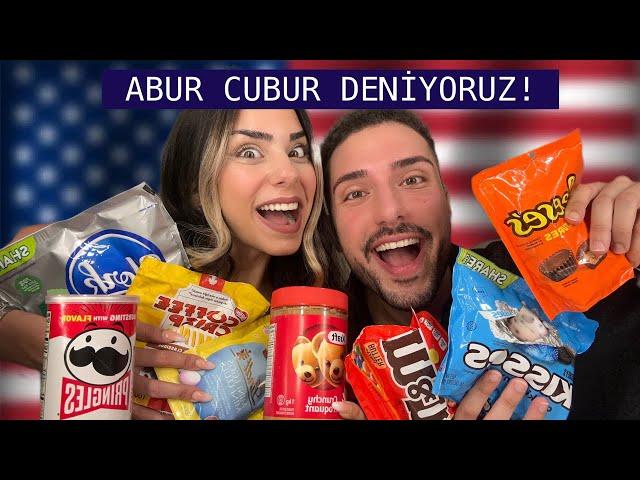 AMERİKA'DAKİ ABUR CUBURLARI DENİYORUZ !