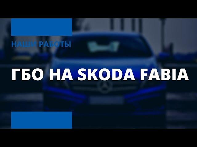 ГБО НА SKODA FABIA | ГАЗ НА АВТО - PROFIGAS