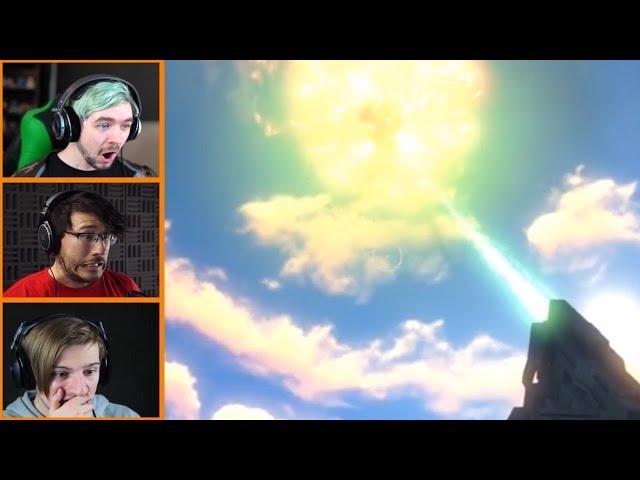 Let's Players Reaction To The Sunbeam Getting Shot Down | Subnautica