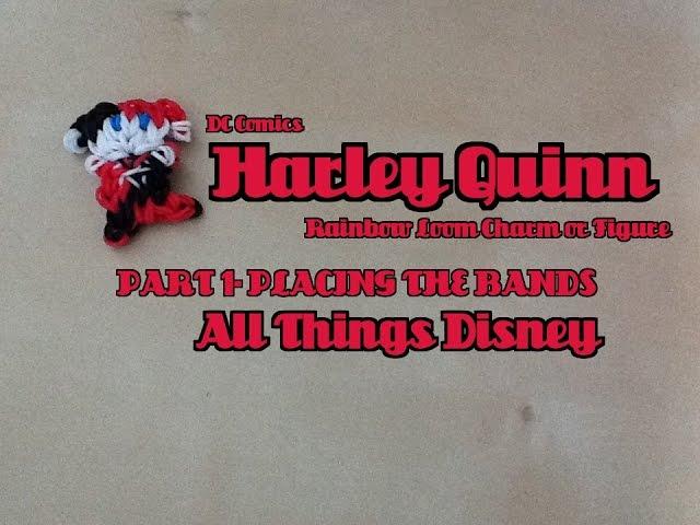 Rainbow Loom Harley Quinn Charm/Figure Part 1