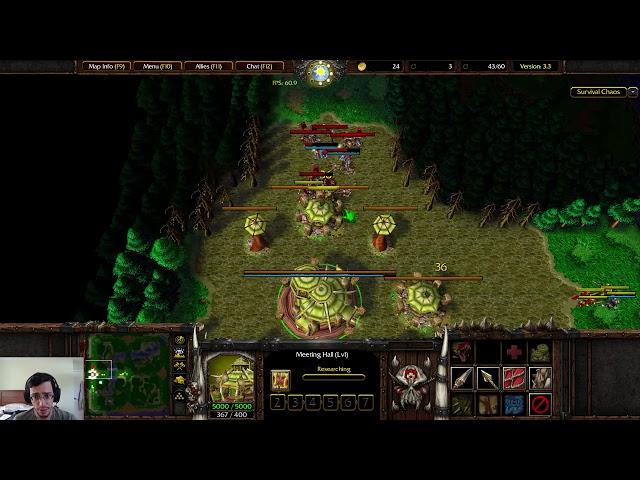 Warcraft 3 Reforged: Survival Chaos 3.3 #15 - Most Epic Match in a While! w/ Vimp (Saurok)