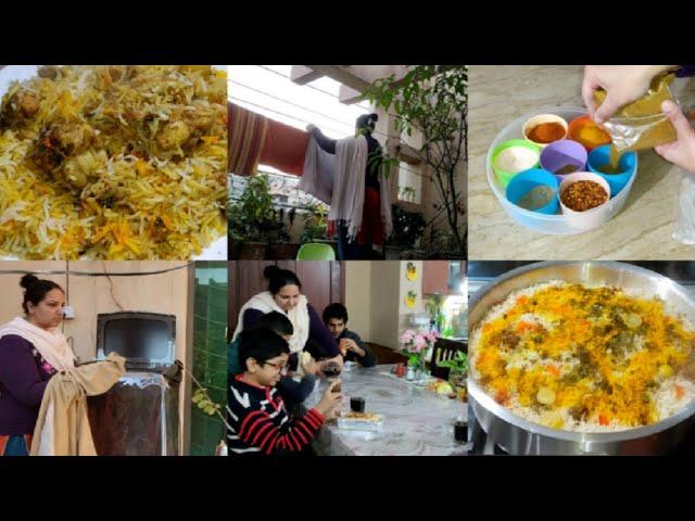 Time Ka Pata nhi chalta| Aise Dil ko barri Khushi Hoti| Bnai Kids ke lye Special Degi Biryani Recipe