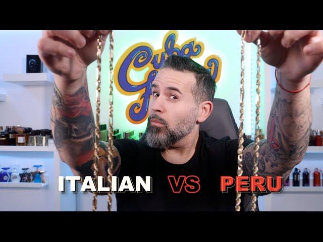 SAINTS GOLD MILANO CHAINS ITALIAN VS PERU..WHAT'S THE DIFFERENCE