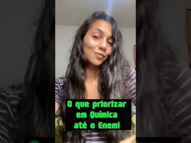 Pra você priorizar em Química até o Enem! | Shorts