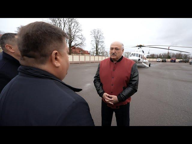 Лукашенко: Абы з рук! Из рук вон плохо работает Витебская область!