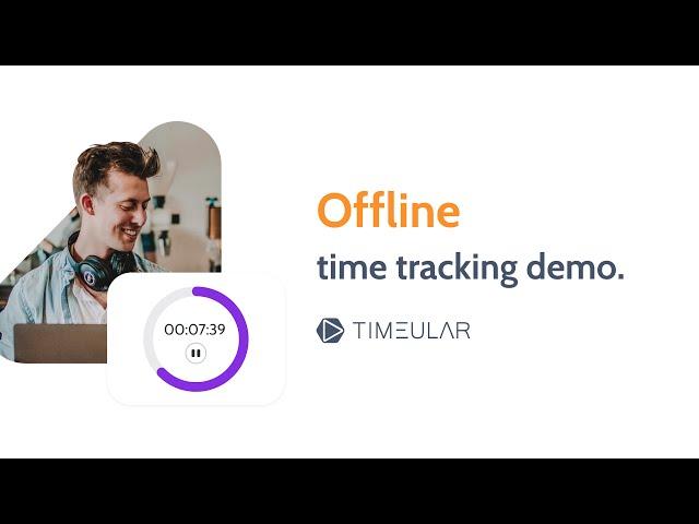 Offline time tracking demo | Timeular