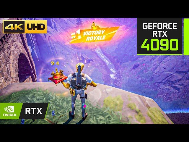 Fortnite : RTX 4090 24GB ( 4K Ultra Graphics RTX ON )