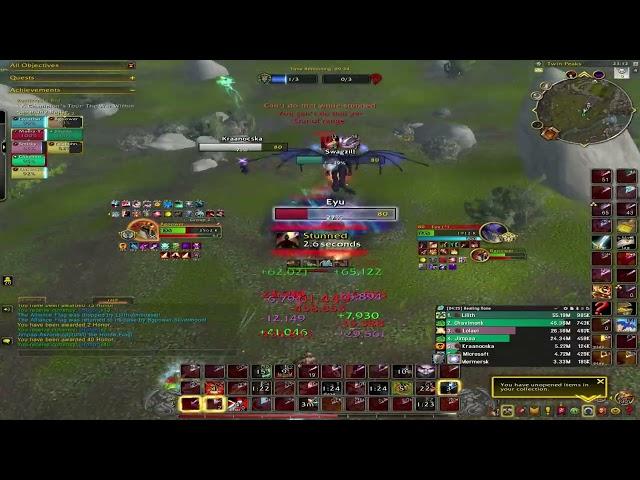 WoW The War Within Fury Warrior PvP. Solo Rated Battlegrounds (2600cr) Mountain Thane