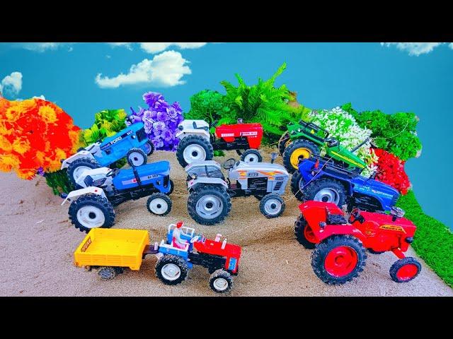 mini tractor trolley videos | JCb tractor |JCb video| gadi |#mr dev creatorarmy truck stuck #diygame
