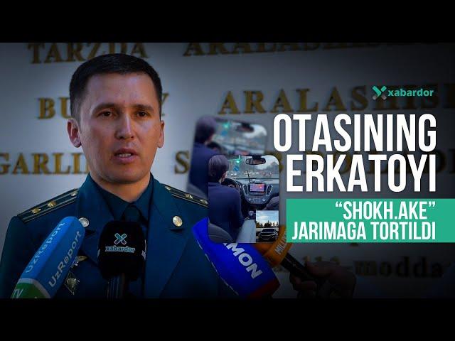 Otasining erkatoyi: "Shokh.ake" jarimaga tortildi