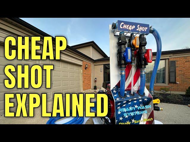 The CHEAP SHOT Soft Wash System Explained