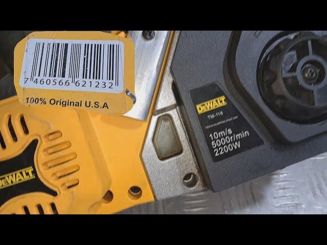 Аккумуляторная пила  Dewalt TM-116 обзор + тест.