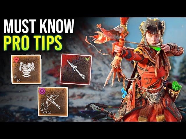 Pro Combat Tips, Best Weapons, Armor & Best Settings in Horizon Forbidden West (PC Gameplay)