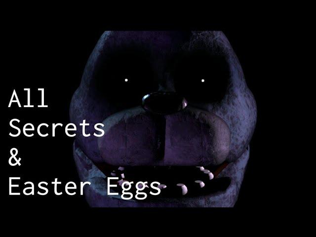 FNaF 1 All Secrets & Easter Eggs