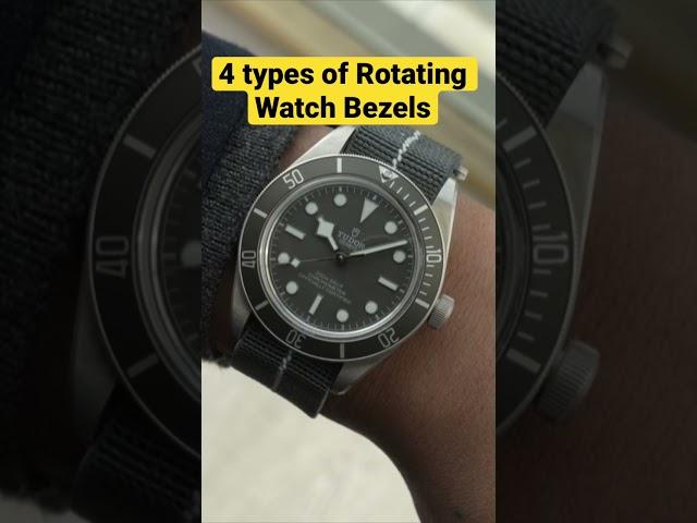 4 Other Rotating Watch Bezels that you didn’t know!  #shorts