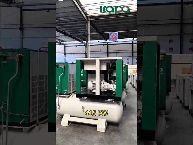 kapa screw air compressor，the best compressor supplier #machine #aircompressor #automobile