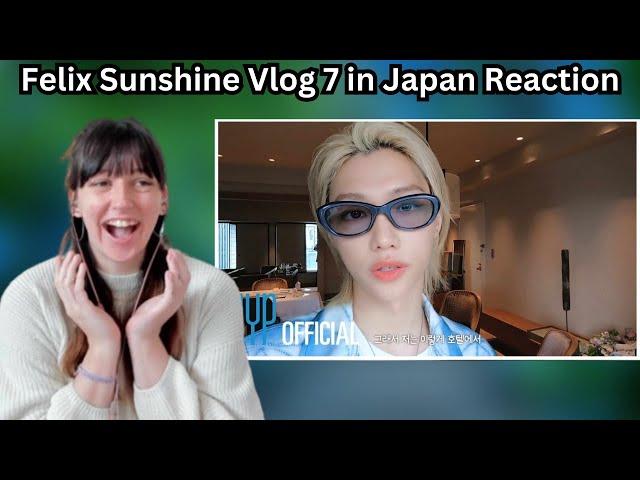 Stray Kids [SKZ VLOG] : Felix Sunshine Vlog 7 in Japan REACTION