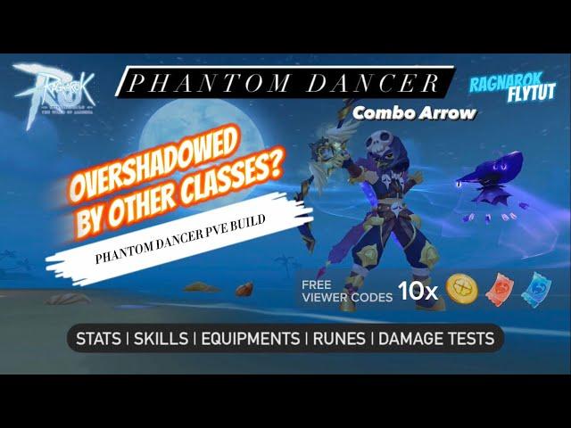 Ragnarok Mobile | Phantom Dancer - Combo Arrow (Full PVE Build + Tests) #ROM #RagnarokMEternalLove